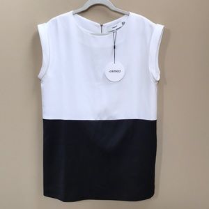 Nasty Gal black and white dress